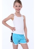 Girls\' blue shorts NDZ8644 - Online store - Boutique